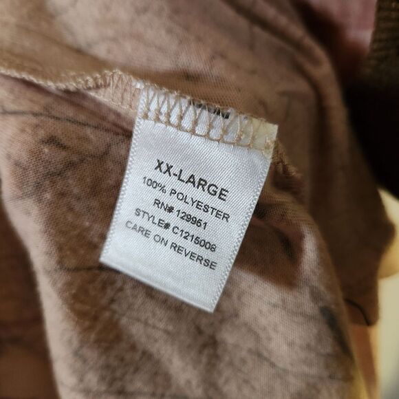 Closet Full Long Sleeve Open Front Crinkle Handkerchief hem Shacket Size XXL - Picture 6 of 6